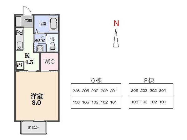 リヴェールの物件間取画像